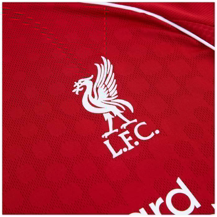 2025-26 Liverpool Authentic Home Shirt
