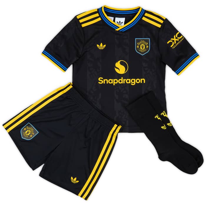 2025-26 Manchester United Third Full Kit (Little Kids)