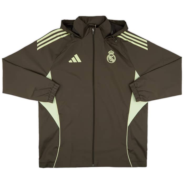 2025-26 Real Madrid adidas All-Weather Jacket