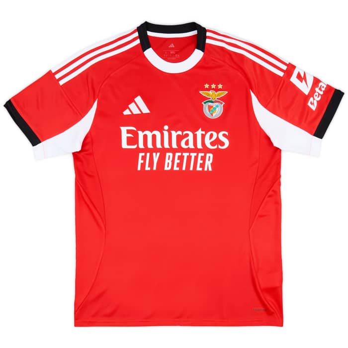 2025-26 Benfica Home Shirt
