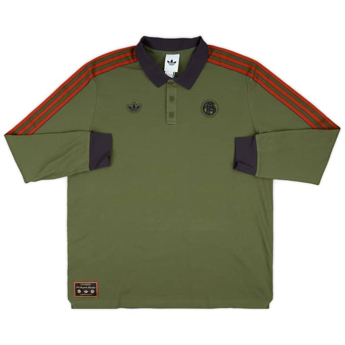 2025-26 Bayern Munich adidas Originals Icon Polo L/S T-Shirt