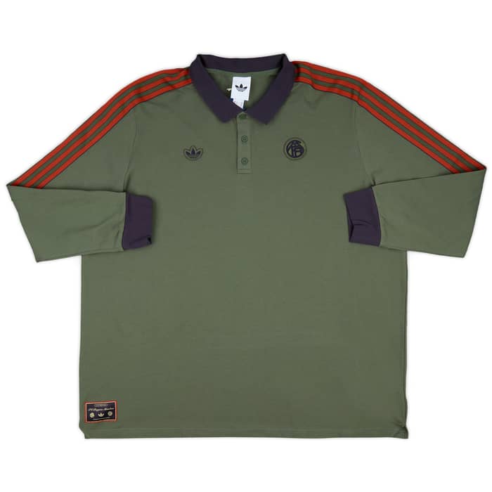 2025-26 Bayern Munich adidas Originals Polo L/S Shirt