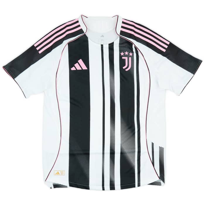 2025-26 Juventus Authentic Home Shirt