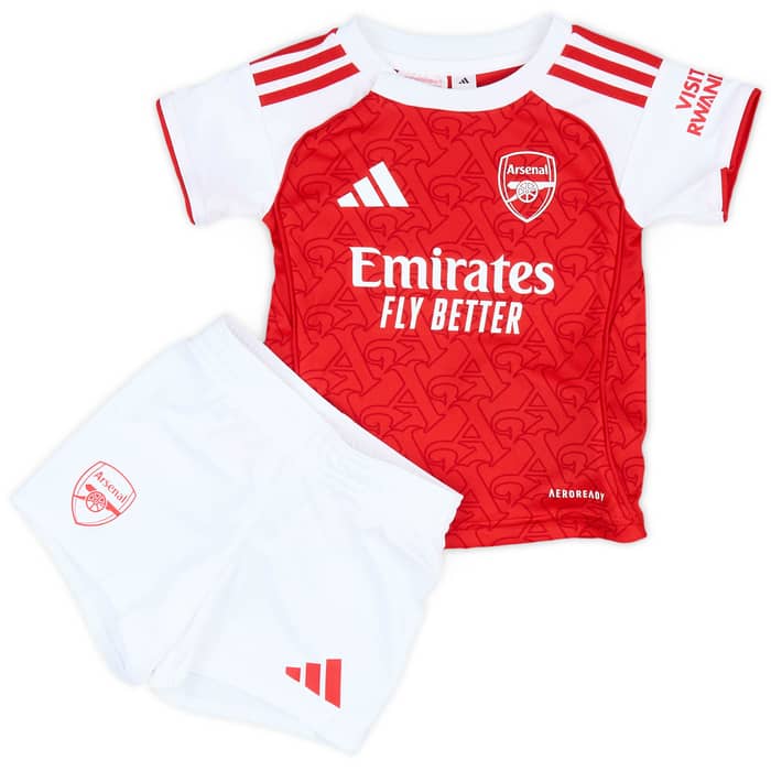 2025-26 Arsenal Home Shirt & Shorts Kit (BABY)