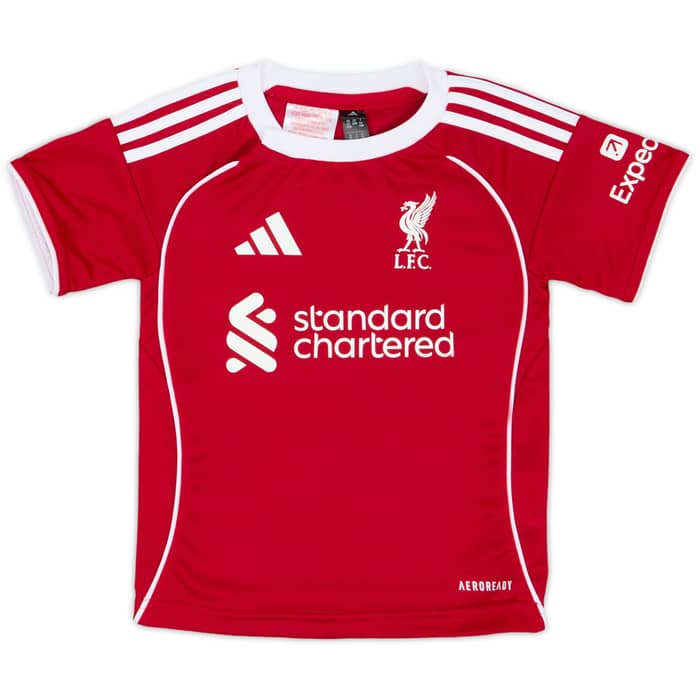 2025-26 Liverpool Home Shirt & Shorts Kit (BABY)