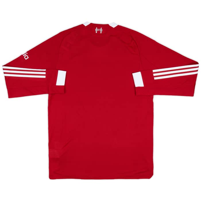 2025-26 Liverpool Authentic Home L/S Shirt