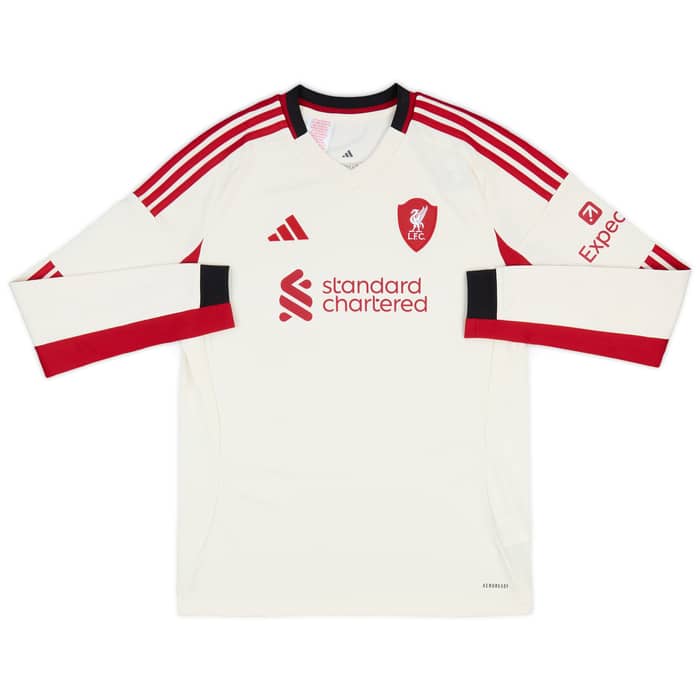 2025-26 Liverpool Away L/S Shirt (KIDS)