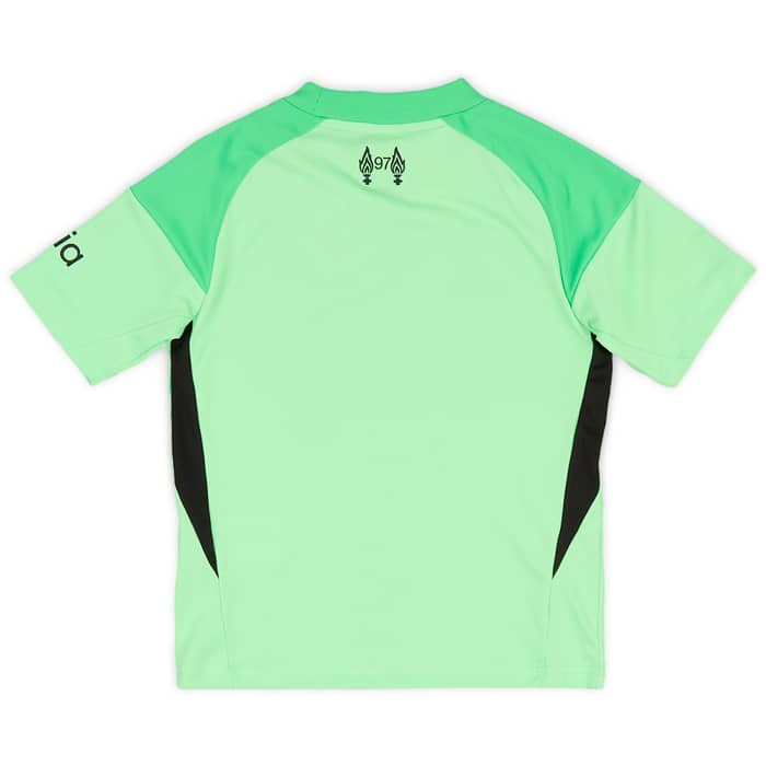 2025-26 Liverpool GK Home Full Kit  (Little Kids)