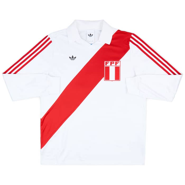 1978 Peru adidas Originals Reissue Home L/S Shirt #10