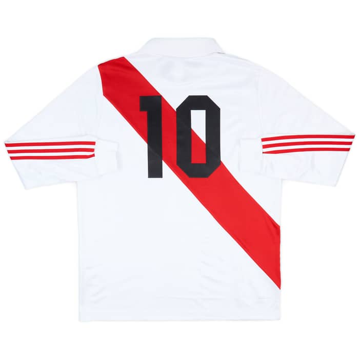 1978 Peru adidas Originals Reissue Home L/S Shirt #10