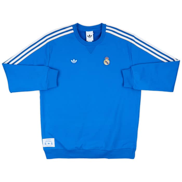 2025-26 Real Madrid adidas Originals Icon Sweat Top