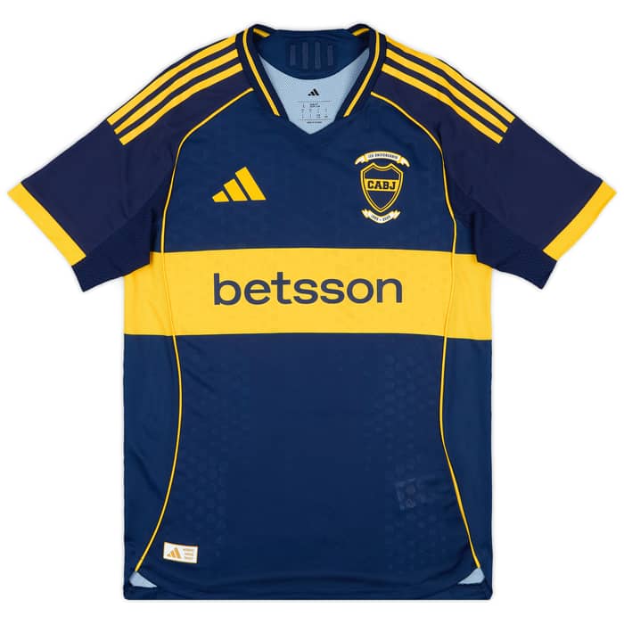 2025-26 Boca Juniors Authentic Home Shirt