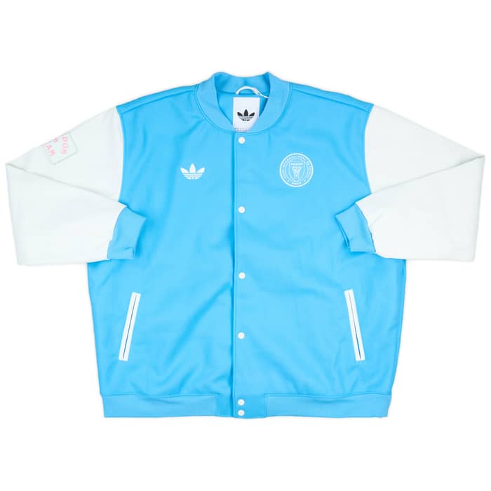 2025 Inter Miami adidas Originals Varsity Anthem Jacket