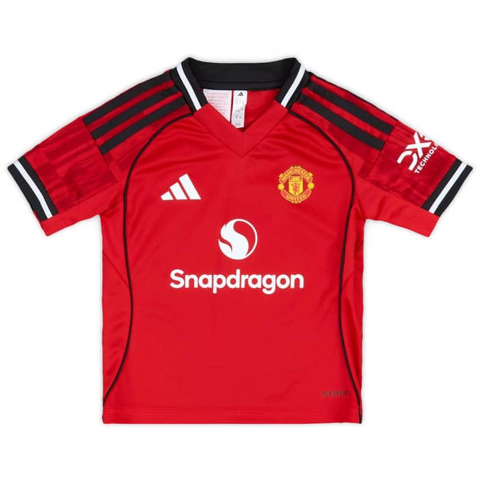 2025-26 Manchester United Home Full Kit (Little Kids)