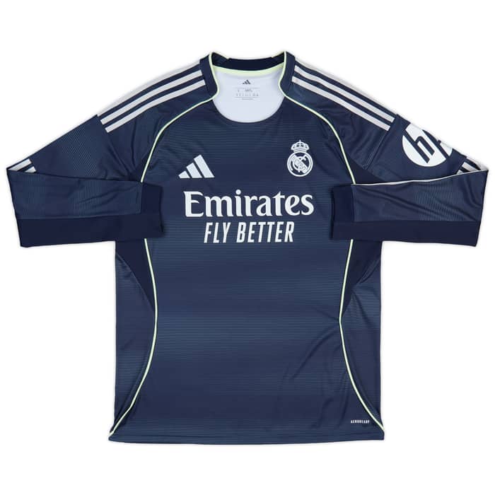 2025-26 Real Madrid Away L/S Shirt