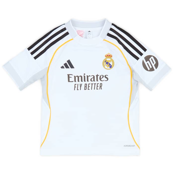 2025-26 Real Madrid Home Full Kit (Little Kids)