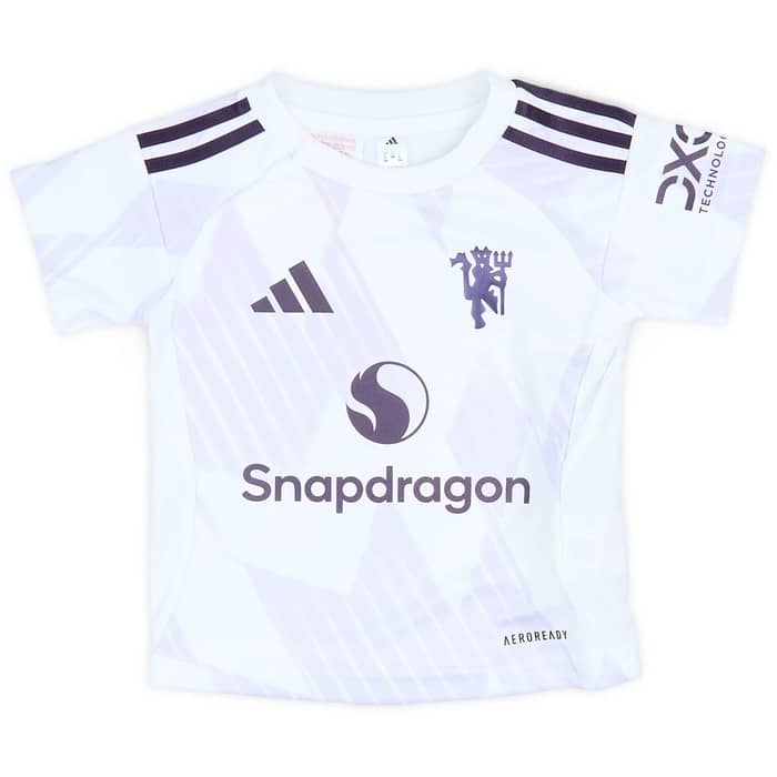 2025-26 Manchester United Away Shirt & Shorts Kit (BABY)