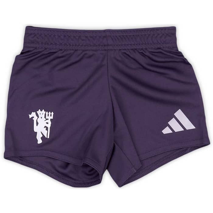 2025-26 Manchester United Away Shirt & Shorts Kit (BABY)