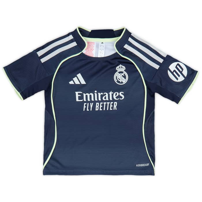 2025-26 Real Madrid Away Full Kit (Little Kids)