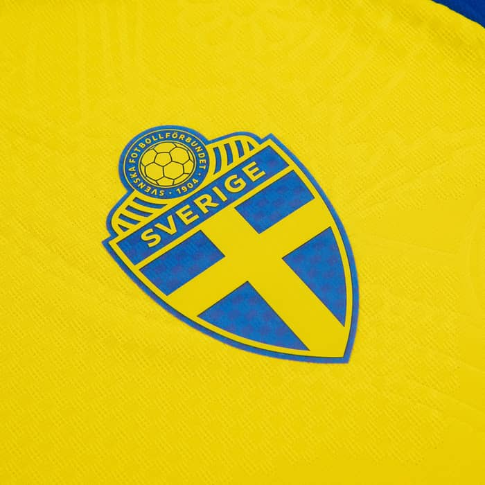 2026-27 Sweden Authentic Home Shirt