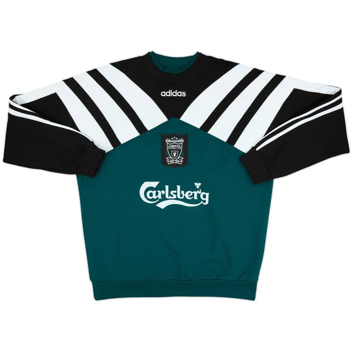 1995-96 Liverpool adidas Originals Reissue Crew Sweat Top