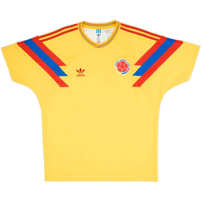 1990 Colombia adidas Originals Reissue Home Shirt #10