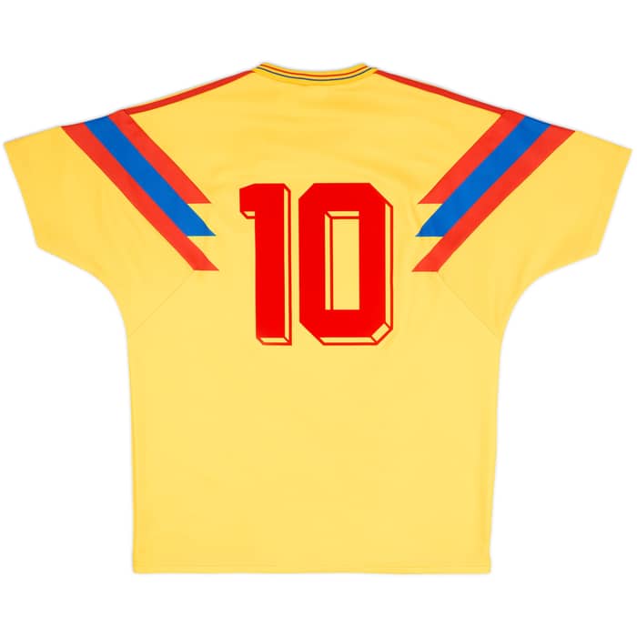 1990 Colombia adidas Originals Reissue Home Shirt #10