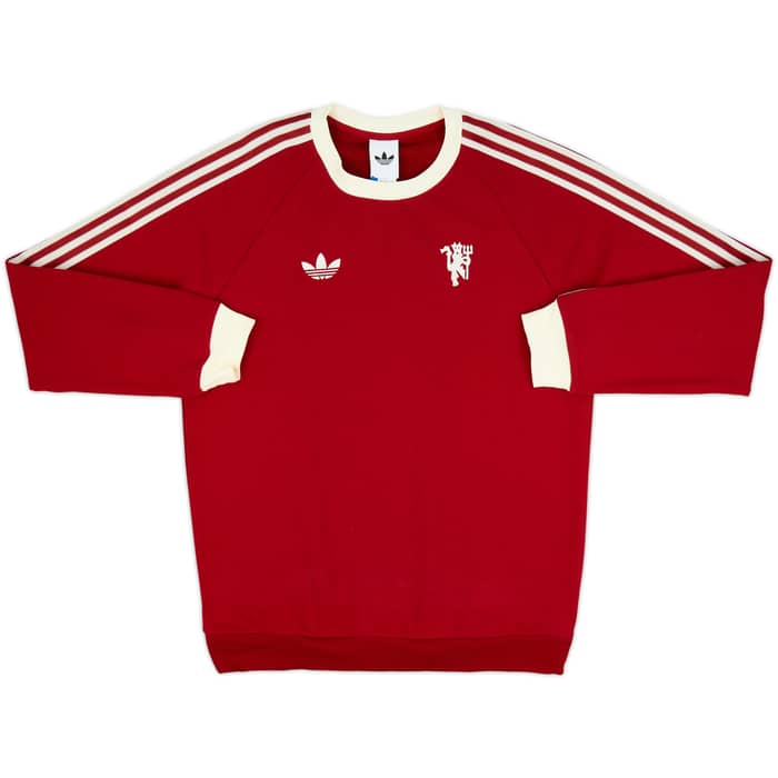 2025-26 Manchester United adidas Originals Crew Sweat Top