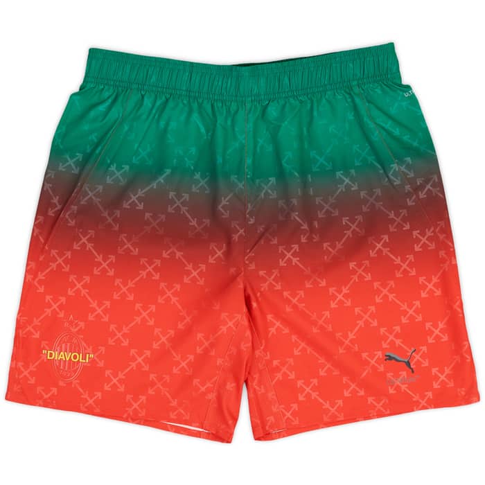 2024-25 AC Milan x Off-White Authentic Fourth Shorts