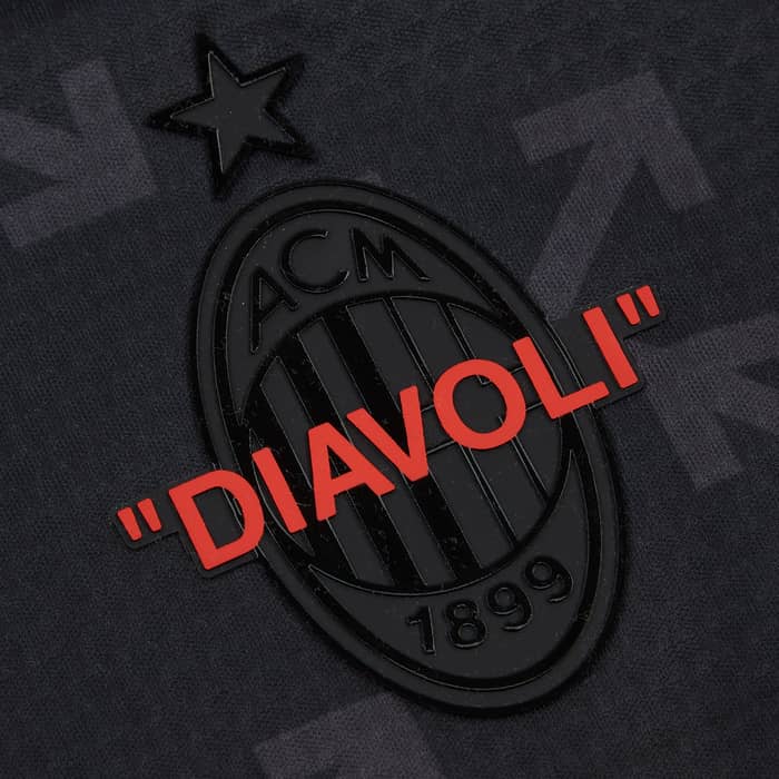 2024-25 AC Milan Puma x Off-White 1/4 Zip Pre-Match Top