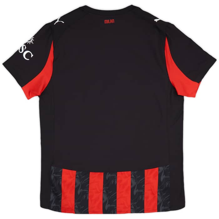 2025-26 AC Milan Authentic Home Shirt