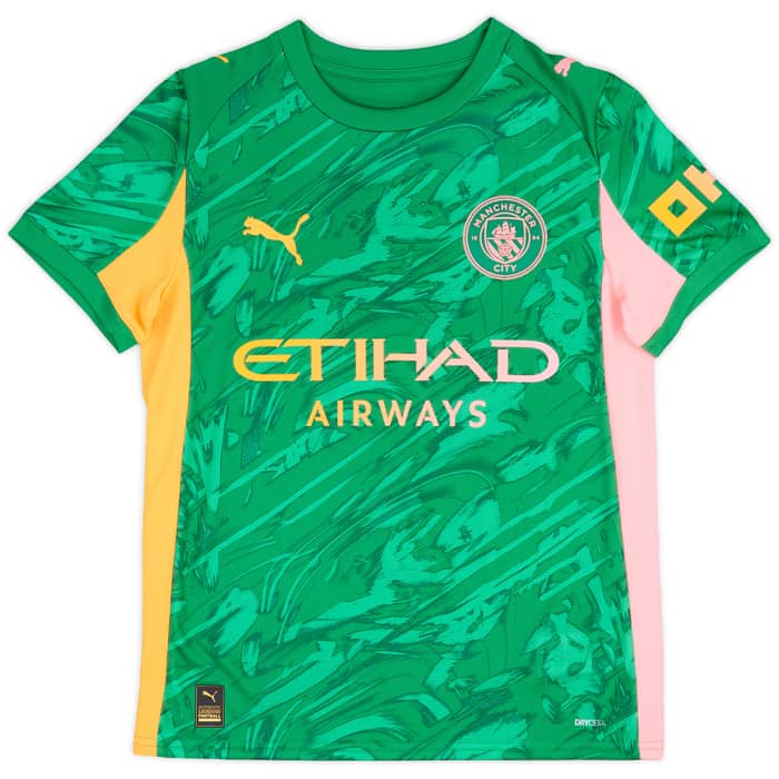 2025-26 Manchester City GK Shirt (KIDS)