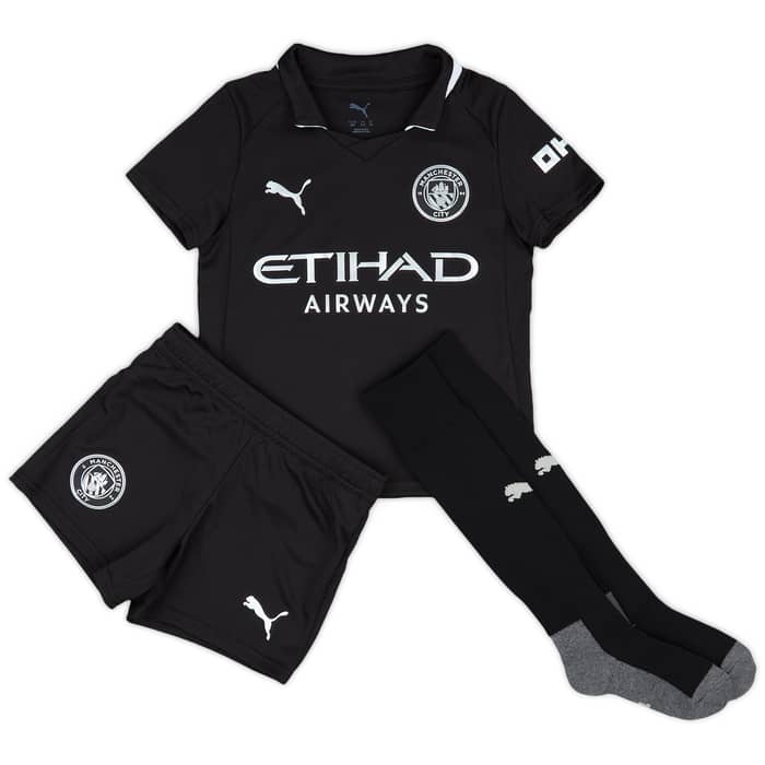 2025-26 Manchester City Away Full Kit (Little Kids)