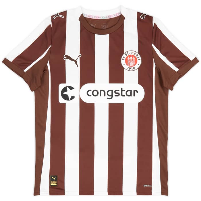 2025-26 St Pauli Home Shirt (KIDS)