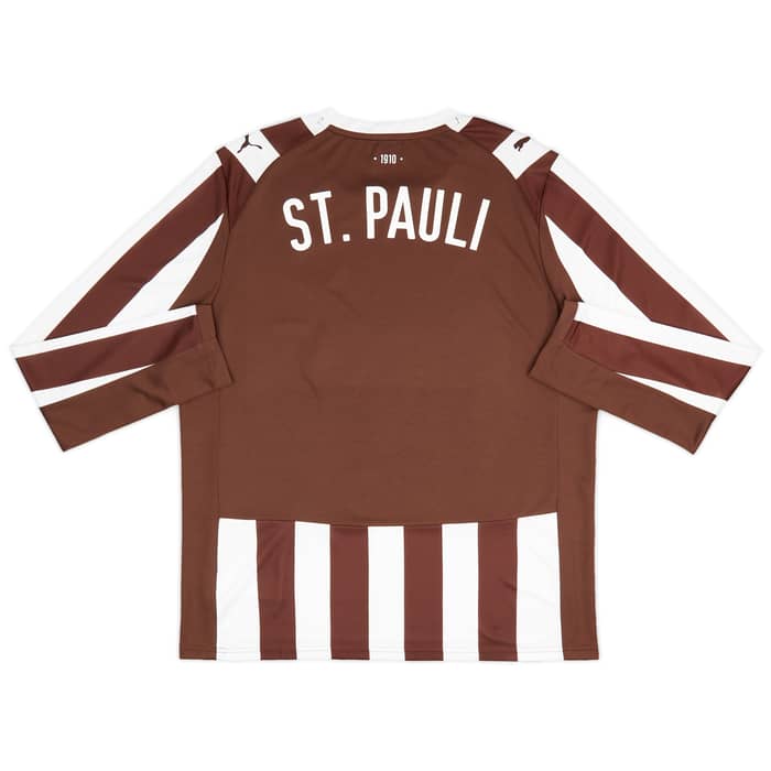 2025-26 St Pauli Home L/S Shirt