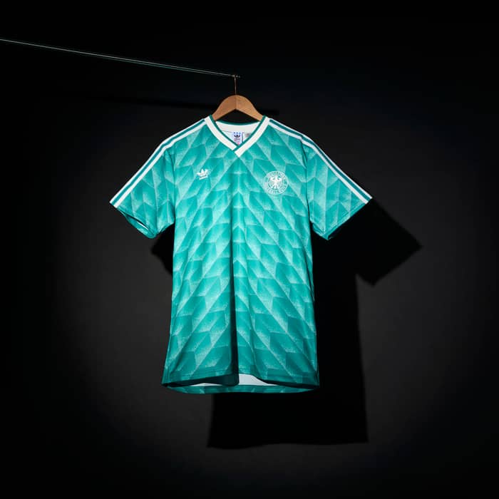 1990 Germany adidas Originals Reissue Away Shirt #9 (Voller)