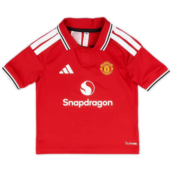 2026-27 Manchester United Home Full Kit (Little Kids)