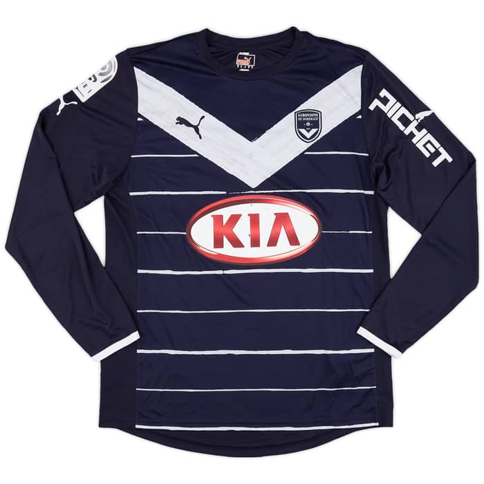 2011-12 Bordeaux Match Issue Home Shirt Bellion #11