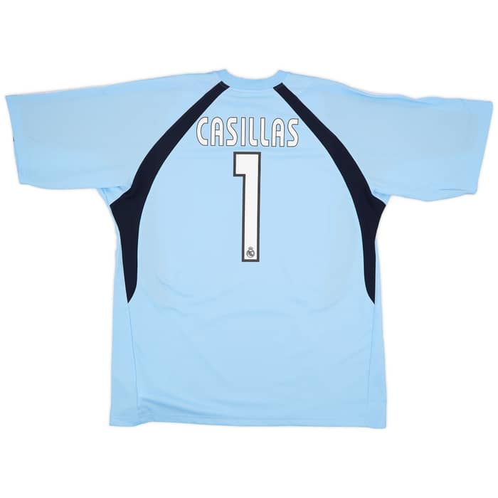 2003-04 Real Madrid GK S/S Shirt Casillas #1 (L)