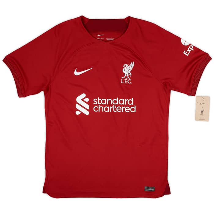 2022-23 Liverpool Home Shirt Virgil #4 (S)