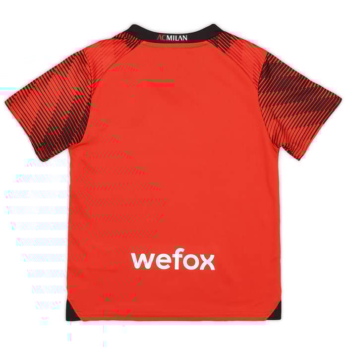 2023-24 AC Milan Full Home Kit - (Little Kids)