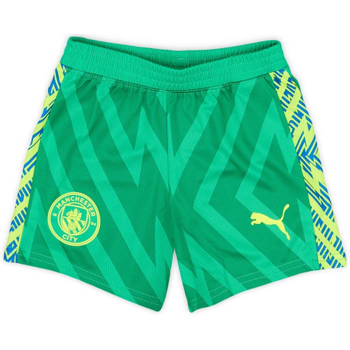 2023-24 Manchester City GK Home Shirt & Shorts Kit (2-3 Years)