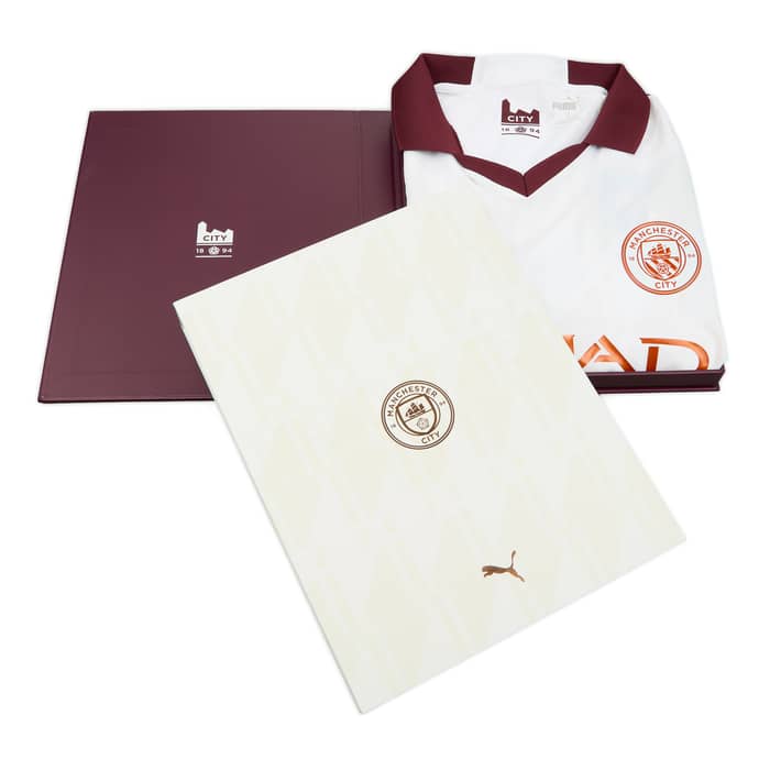 2023-24 Manchester City Authentic Away Shirt - In Box