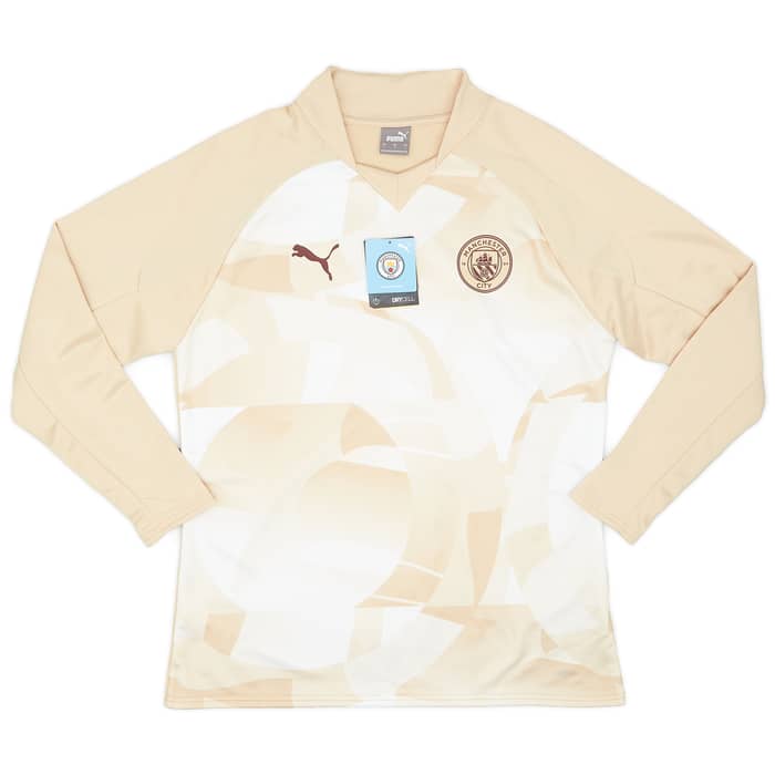 2023-24 Manchester City Puma Pre-Match Sweat Top