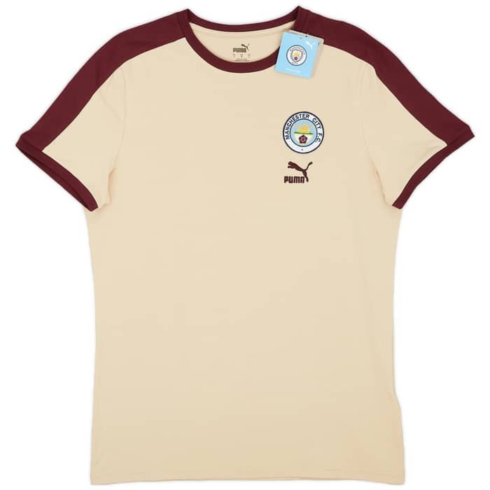 2023-24 Manchester City Puma ftblHeritage T7 Tee
