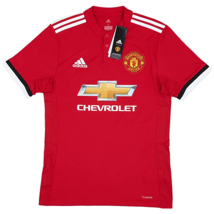 2017-18 Manchester United Home Shirt Mata #8 (S)