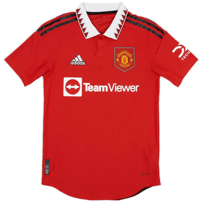2022-23 Manchester United Authentic Home Shirt Eriksen #14 - 7/10 - (XS)