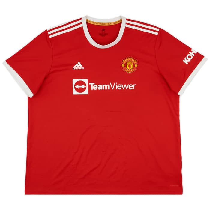 2021-22 Manchester United Home Shirt Ronaldo #7 - 7/10 - (3XL)