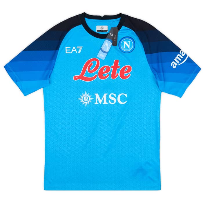2022-23 Napoli Authentic  Home Shirt H.Lozano #11
