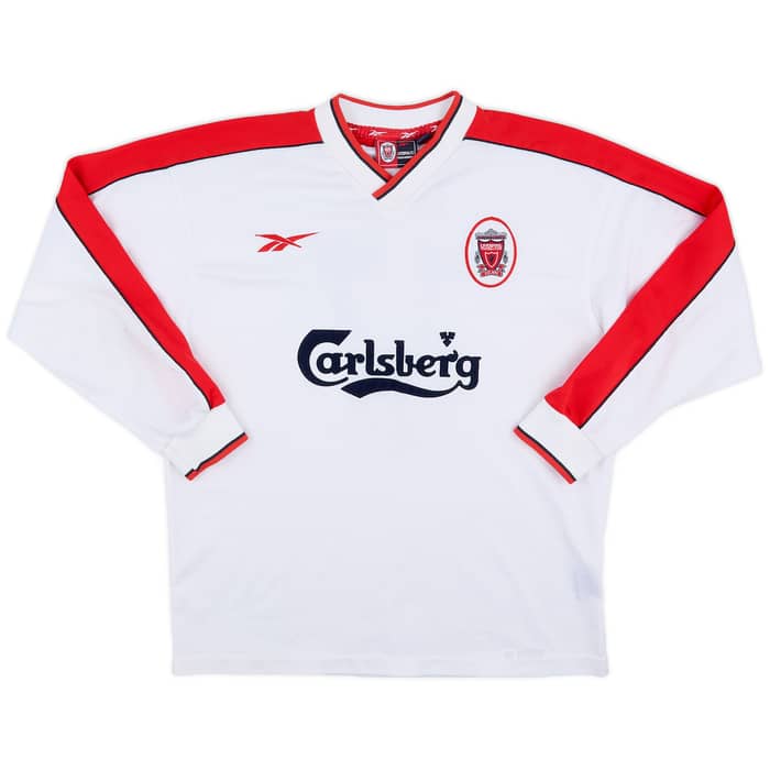 1998-99 Liverpool Away L/S Shirt Ince #17 - 9/10 - (M)